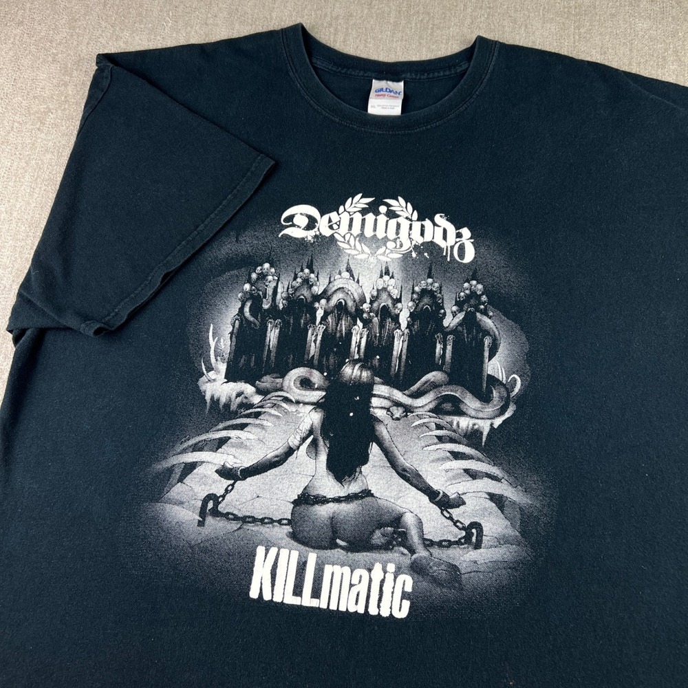 Demigodz KILLmatic Hip Hop Band T-Shirt Mens 3XL Black Rap Music Obscure 2000s